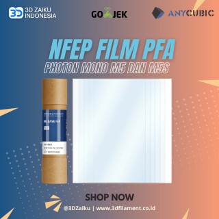 Original Anycubic Photon Mono M5 dan M5S NFEP Film PFA Anti Lengket - Repacking 1 Pc